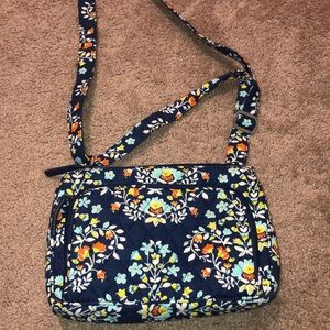 Vera Bradley crossbody with a glasses case